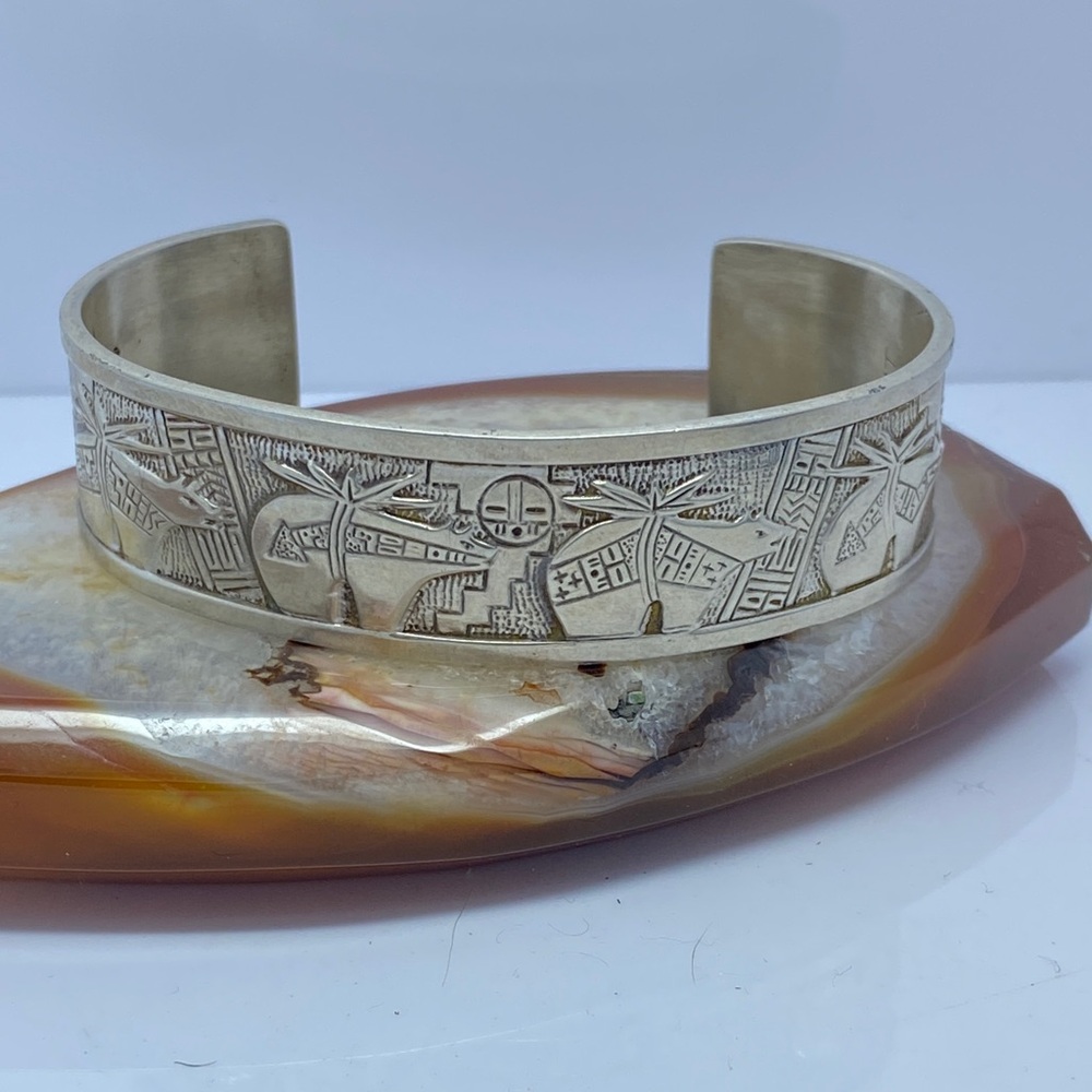 Sterling Silver bear Bracelet - designed by Roderick Tenario, Relios studios